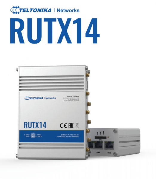 Teltonika Router RUTX14 LTE CAT12 Router