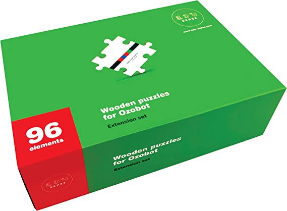 Ozobot MINT Erweiterung Holz-Puzzle Erweiterungs-Set "Wooden puzzle extension pack" für Ozobot Evo u