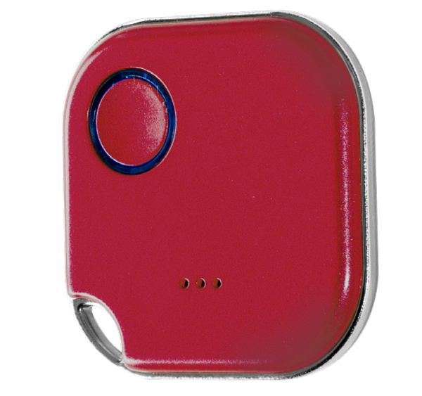 Shelly Plug &amp; Play &quot;Blu Button1&quot; Schalter &amp; Dimmer Bluetooth Batterie Rot