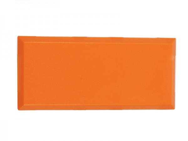 ALLNET Brick&#039;R&#039;knowledge Kunststoffschale 2x1 orange oben und unten 10er Pack
