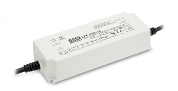 Mean Well Netzteil - 24V 90W IP67 dim