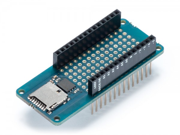 Arduino® Shield MKR MEM (Flash-Speicher &amp; microSD Karte Slot)