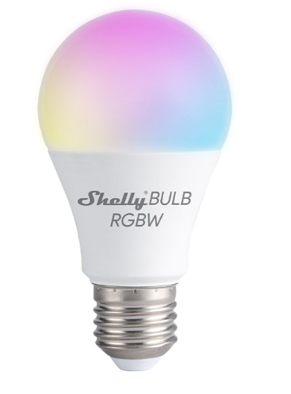 Shelly Plug &amp; Play &quot;Duo RGBW E27&quot; LED Lampe WLAN
