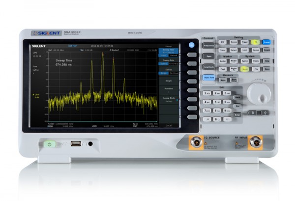 Siglent SSA3032X-PLUS / Spektrum-Analysator 9kHz..3,2GHz