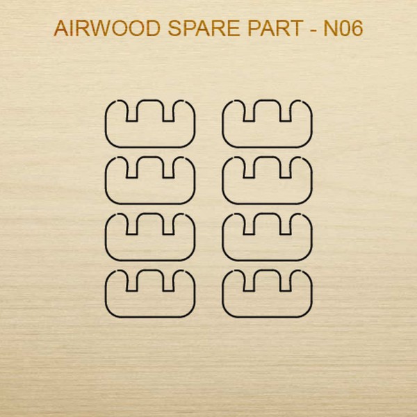 Airwood Holz Ersatzteil N06 / Spare Wood Part N06