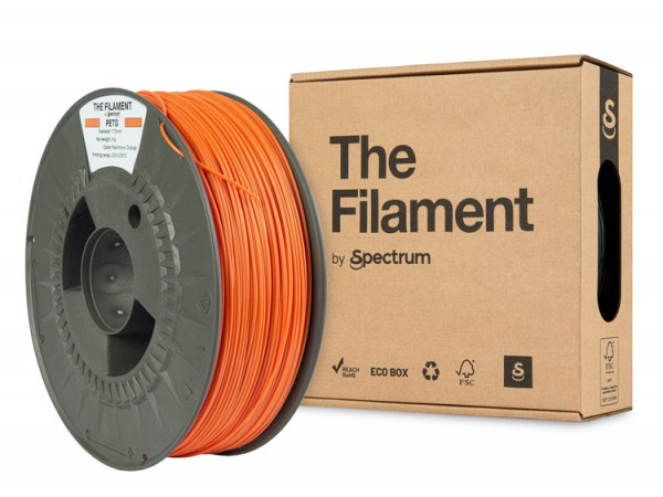 The Filament PETG MACHINERY ORANGE 1.75mm 1kg