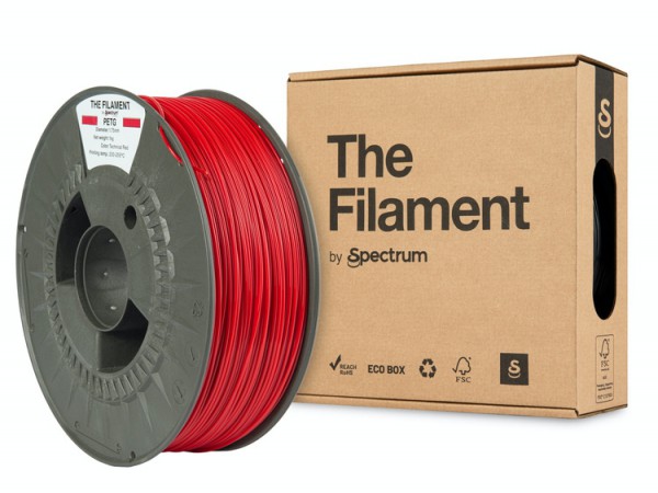 The Filament PETG TECHNICAL RED 1.75mm 1kg