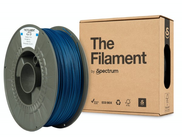 The Filament PLA CF BLUE 1.75mm 1kg