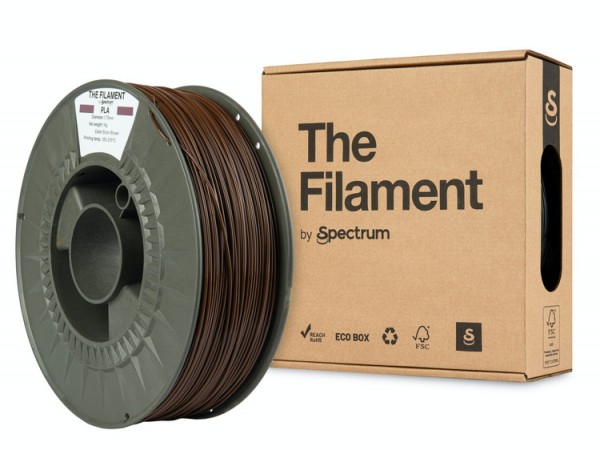 The Filament PLA BISON BROWN 1.75mm 1kg