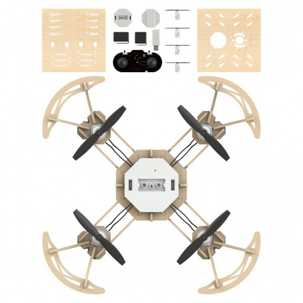 Airwood Ninja Holz Drohne / Wooden Drone Kit
