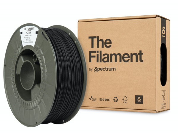 The Filament PLA CF BLACK 1.75mm 1kg