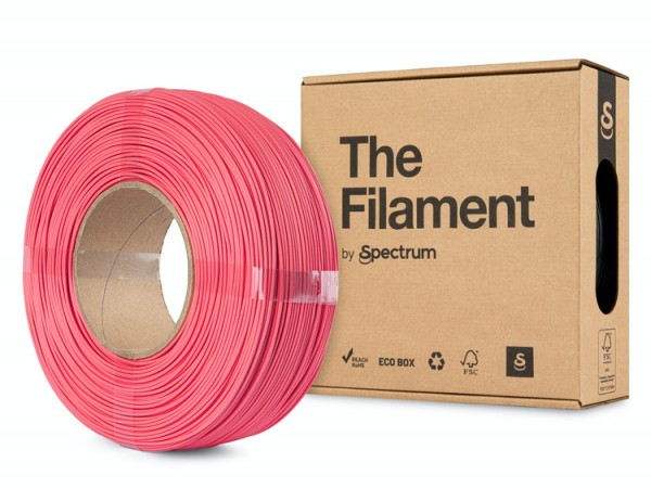 The Filament ReFill PLA STRAWBERRY PINK 1.75mm 1kg