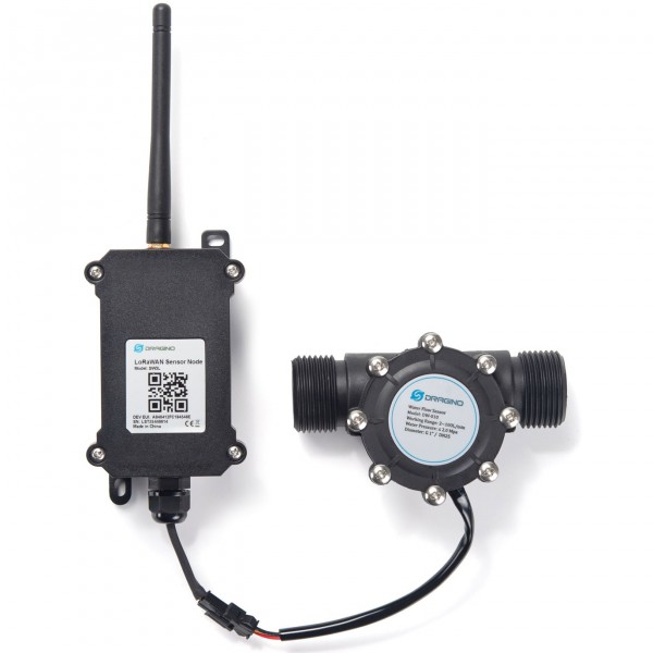 DRAGINO Sensor LoRa Wasserdurchlaufzähler G3/4&#039;&#039; / DN20 SW3L-EU868-004