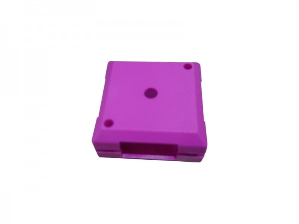 ALLNET Brick'R'knowledge Kunststoffschale 1x1 violett oben und unten 10er Pack