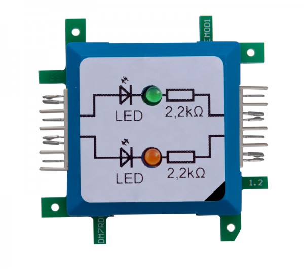 ALLNET Brick'R'knowledge LED dual grün & orange Signal durchverbunden