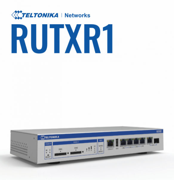 Teltonika Router RUTXR1 SFP LTE WAN