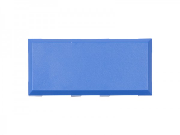 ALLNET Brick&#039;R&#039;knowledge Kunststoffschale 2x1 blau oben und unten 10er Pack