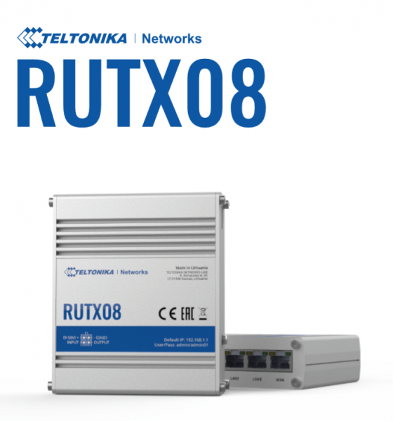 Teltonika Router RUTX08 Ethernet Router