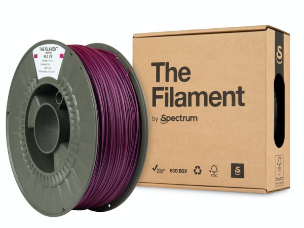 The Filament PLA CF VIOLET 1.75mm 1kg