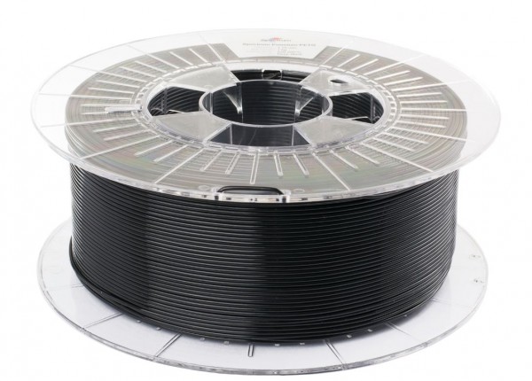 Spectrum 3D Filament / PET-G Premium / 1,75mm / Deep Black / Schwarz / 1kg