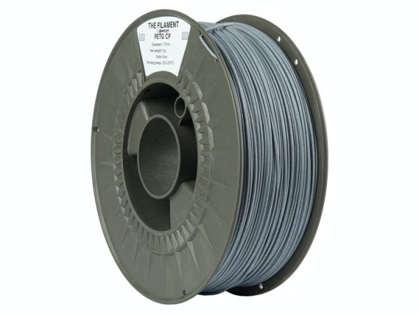 The Filament PETG CF GREY 1.75mm 1kg