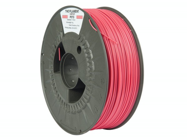 The Filament PETG STRAWBERRY PINK 1.75mm 1kg