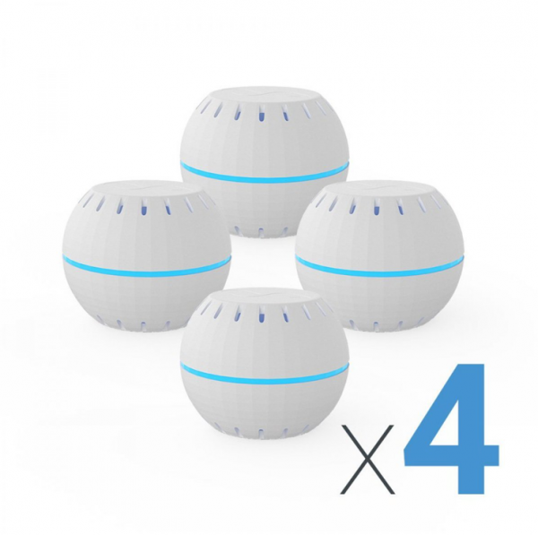 Shelly Sensor H&T Temperatur & Feuchtigkeit White 4er Pack