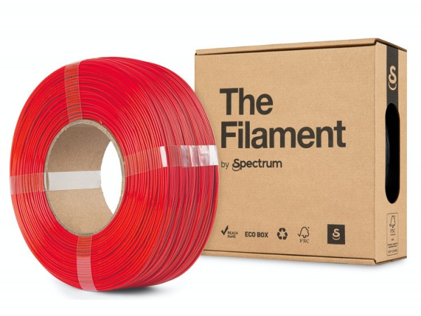 The Filament ReFill PLA TECHNICAL RED 1.75mm 1kg