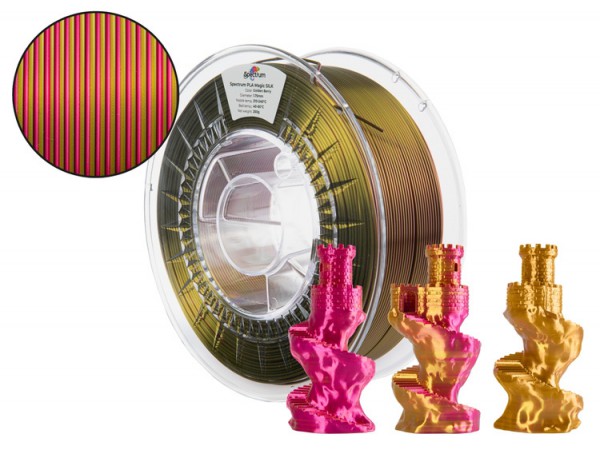 Filament Spectrum PLA Magic SILK GOLDEN BERRY 1.75mm 1kg