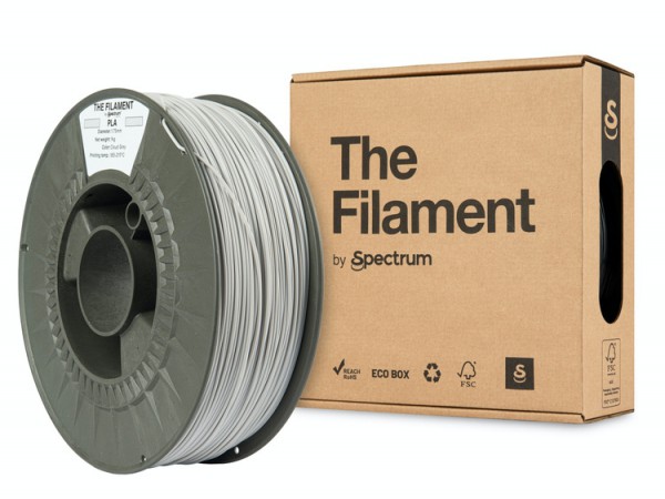 The Filament PLA CLOUD GREY 1.75mm 1kg