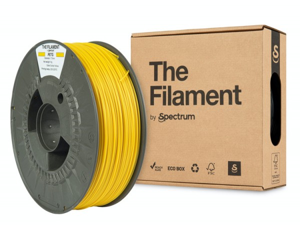 The Filament PETG SORBET YELLOW 1.75mm 1kg