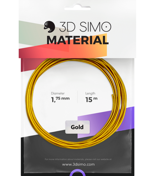 3Dsimo Filament Gold
