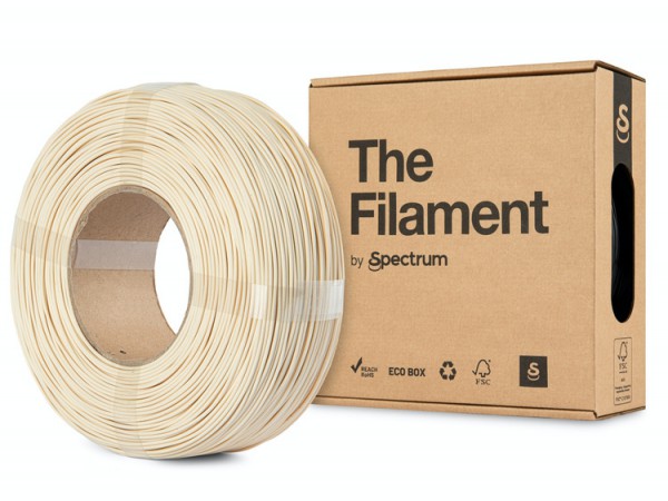 The Filament ReFill PLA WOOD ASH 1.75mm 1kg