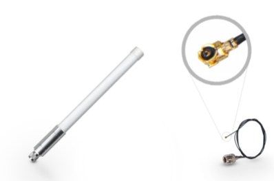 RAK Wireless LoRa Accessories Fiber Glass Antenna EU868 N-TYPE to ipex