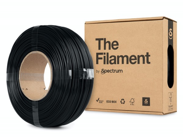 The Filament ReFill PETG MIDNIGHT BLACK 1.75mm 1kg