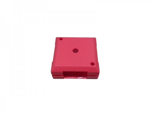 ALLNET Brick'R'knowledge Kunststoffschale 1x1 rot oben und unten 10er Pack