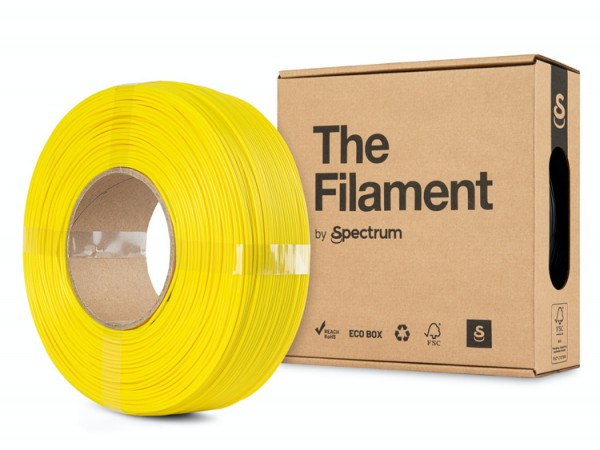 The Filament ReFill PLA SORBET YELLOW 1.75mm 1kg