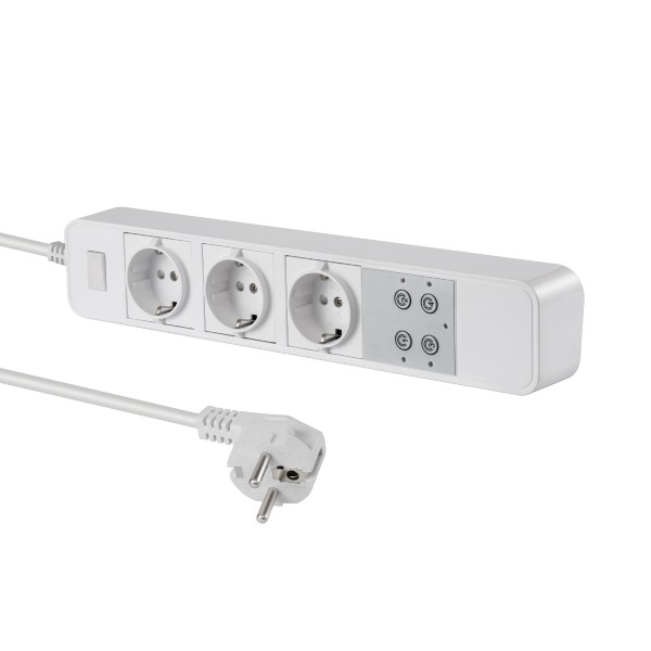 Sonoff kompatible 3-fach Steckdosenleiste von HOME SMART