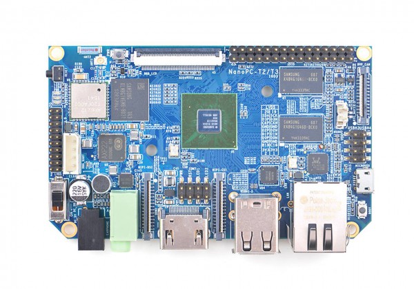 FriendlyELEC NanoPc-T3 - 1GB/8GB OctaCore A53 64-bit ARM Board