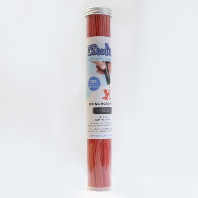 3Doodler Create+ Filament ABS rot 100 Stück "Red Hood Red 100 Tube"