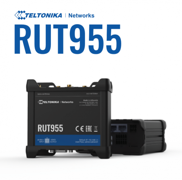 Teltonika Router RUT955 LTE Modem Router/WLAN MEIG
