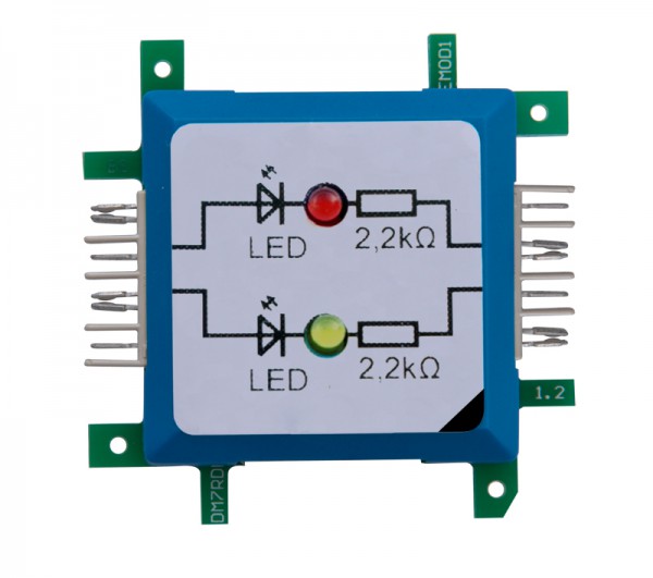 ALLNET Brick'R'knowledge LED dual rot & gelb Signal durchverbunden