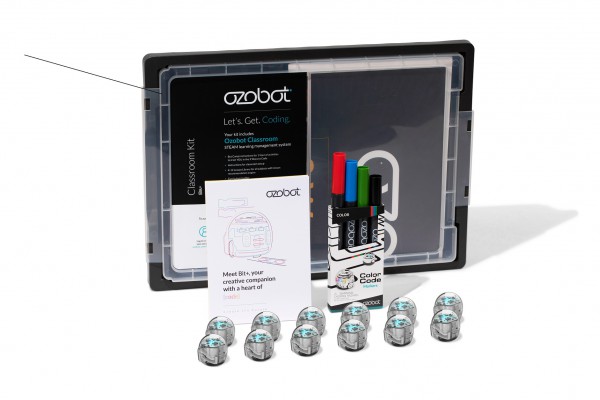 Ozobot MINT Coding Roboter Schulset &quot;Bit+ Classroom Kit 18 Robots&quot;