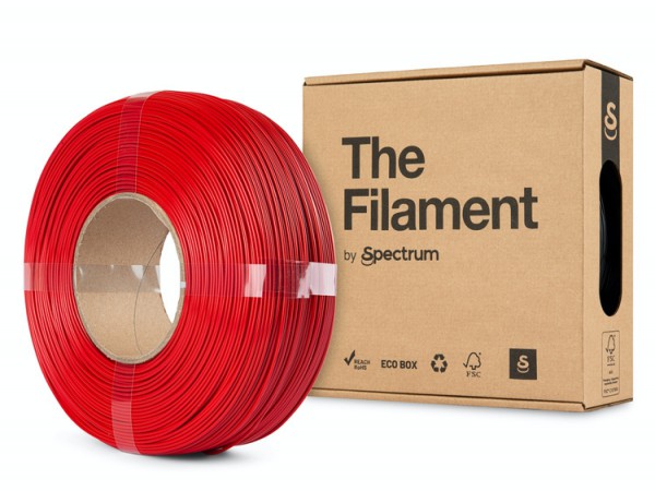 The Filament ReFill PETG TECHNICAL RED 1.75mm 1kg