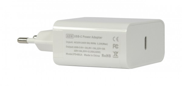 ALLNET USB Ladegerät Quick Charge® PD Netzteil Power Supply 45 Watt 1x Typ C**EU PLUG**