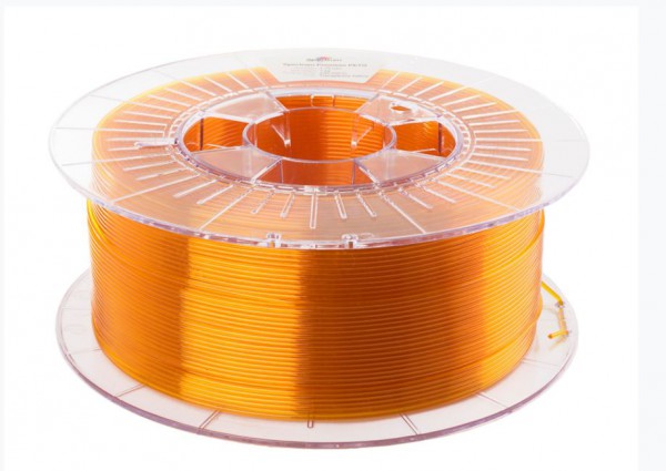 Spectrum 3D Filament / PET-G / 1,75mm / Transparent Yellow / Gelb Durchsichtig / 1kg