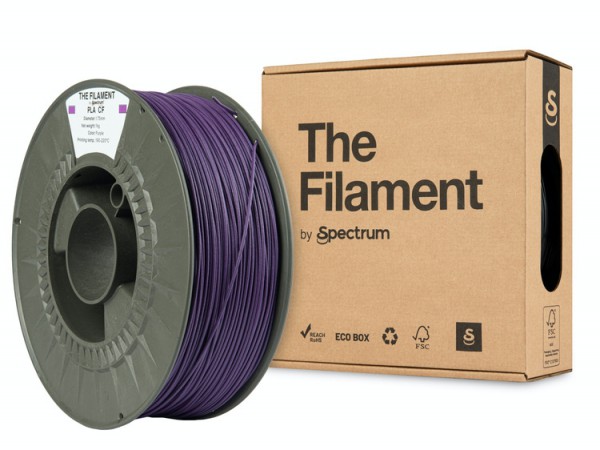 The Filament PLA CF PURPLE 1.75mm 1kg