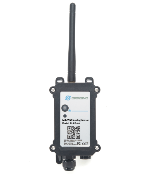 DRAGINO Sensor LoRa LoRaWAN 0~20mA, 0~ 30v sensor LoRaWAN Analog Sensor PS-LB-NA-EU868-NH