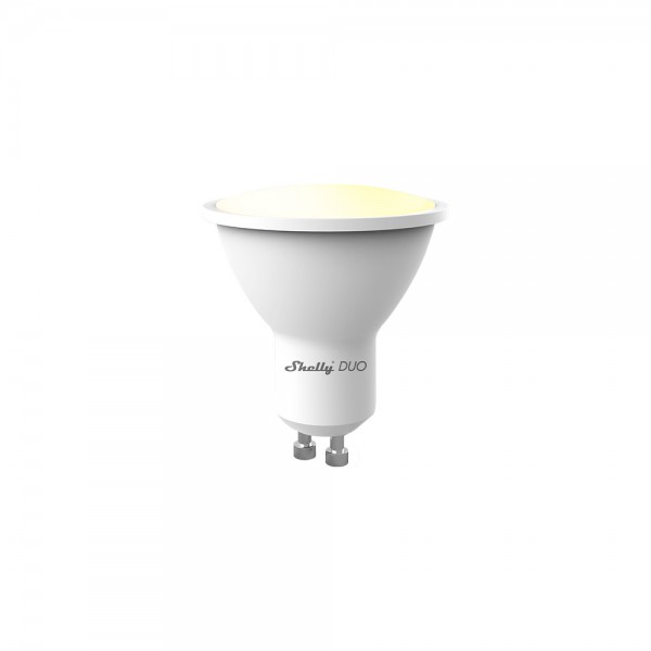 Shelly Plug &amp; Play Beleuchtung &quot;Duo GU10&quot; WLAN LED Lampe