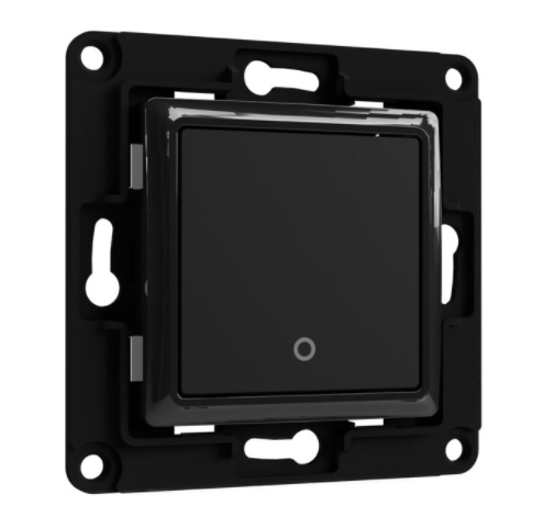 Shelly Accessories &quot;Wall Switch 1&quot; Wandtaster Schwarz